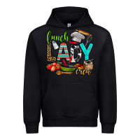 Black lunch lady crew Urban Hoodie - AdoDesignShop