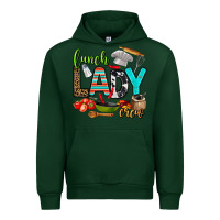 Forest Green lunch lady crew Urban Hoodie - AdoDesignShop
