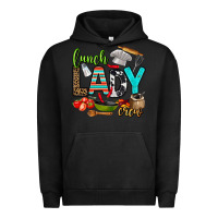 Pigment Black lunch lady crew Urban Hoodie - AdoDesignShop