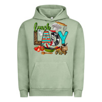 Pigment Oil Green lunch lady crew Urban Hoodie - AdoDesignShop