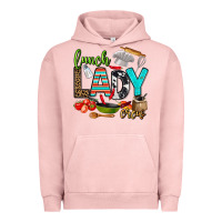Pigment Salmon lunch lady crew Urban Hoodie - AdoDesignShop