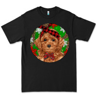 Black Christmas Toy Poodle Premium Tee - RanaPortraitStore