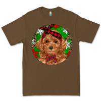 Cacao Christmas Toy Poodle Premium Tee - RanaPortraitStore