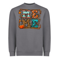 Storm Fall Autumn Leopard Meme Heavyweight Sweatshirt - LillyAllenDesigns