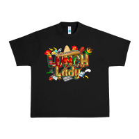 Black cinco de mayo lunch lady Urban Heavy Tee - CowGirlArtShop