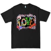 Black love frame digital valentines day Premium Tee - Bettercallsaul