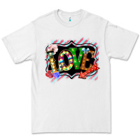 White love frame digital valentines day Premium Tee - Bettercallsaul