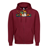 Halloween Guinea Pig Zipper Hoodie | Teevron