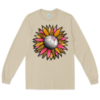 Mushroom Volleyball Sunflower Long Sleeve Tee - Jasminsmagicworld
