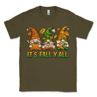 Army Green It's Fall Y'all Classic Tee - texasbilliewilder