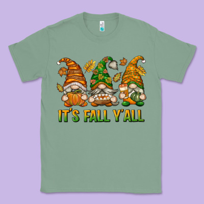 It's Fall Y'all Classic Tee Designed By Texasbilliewilder