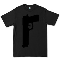 Black THE SOPRANOS GUN Premium Tee - minhPixels