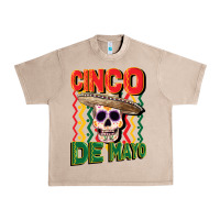 French Oak cinco de mayo with skull Urban Heavy Tee - CowGirlArtShop
