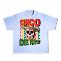 Grape Ice cinco de mayo with skull Urban Heavy Tee - CowGirlArtShop