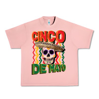 Salmon cinco de mayo with skull Urban Heavy Tee - CowGirlArtShop