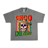 Tornado cinco de mayo with skull Urban Heavy Tee - CowGirlArtShop