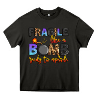 Asphalt fragile like a bomb ready to explode Heavy Core Tee - Artiststas