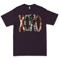 Plum Xoxo Leopard Heart Premium Tee - Bettercallsaul