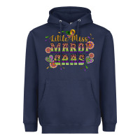 Navy little miss mardi gras Heavyweight Hoodie - Artiststas