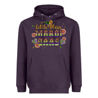 Plum little miss mardi gras Heavyweight Hoodie - Artiststas