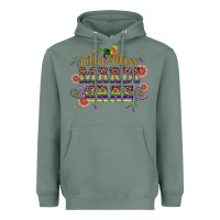 Sage little miss mardi gras Heavyweight Hoodie - Artiststas