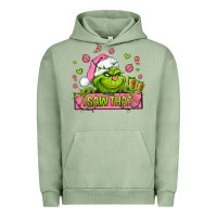 Pigment Oil Green christmas characters  i+saw+that+ Urban Hoodie - AdoDesignShop