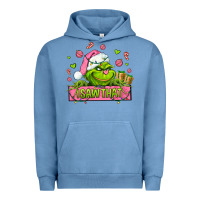 Pigment Pebble Blue christmas characters  i+saw+that+ Urban Hoodie - AdoDesignShop