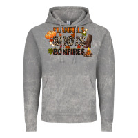 Cloud Rock flannels boots and bonfires Vintage Hoodie - CowGirlArtShop