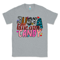 Heather Grey Just A Little Arm Candy Classic Tee - SublimationCraftShop