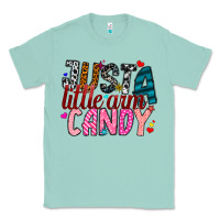Seafoam Just A Little Arm Candy Classic Tee - SublimationCraftShop