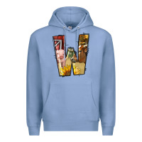 Colony Blue farm life alphabet lowercase letters w Premium Hoodie - BundleAndBundleShop