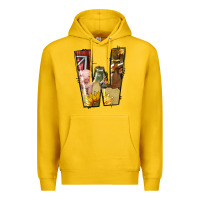 Lemon farm life alphabet lowercase letters w Premium Hoodie - BundleAndBundleShop
