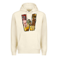 Sandshell farm life alphabet lowercase letters w Premium Hoodie - BundleAndBundleShop