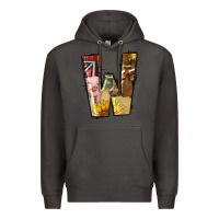 Smoke farm life alphabet lowercase letters w Premium Hoodie - BundleAndBundleShop