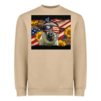 Western 4th Of July Sheep Heavyweight Sweatshirt | Teevron
