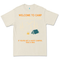 Bone welcome to camp quitcherbitchin camping camp quitcherbitchin Premium Tee - minhPixels