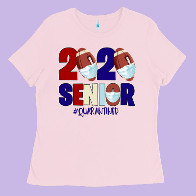 Quarantined Senior 2020 American Football Ladies Tee Designed By Bettercallsaul