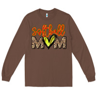 Chestnut Softball mom Long Sleeve Tee - HowdyJamesFarm