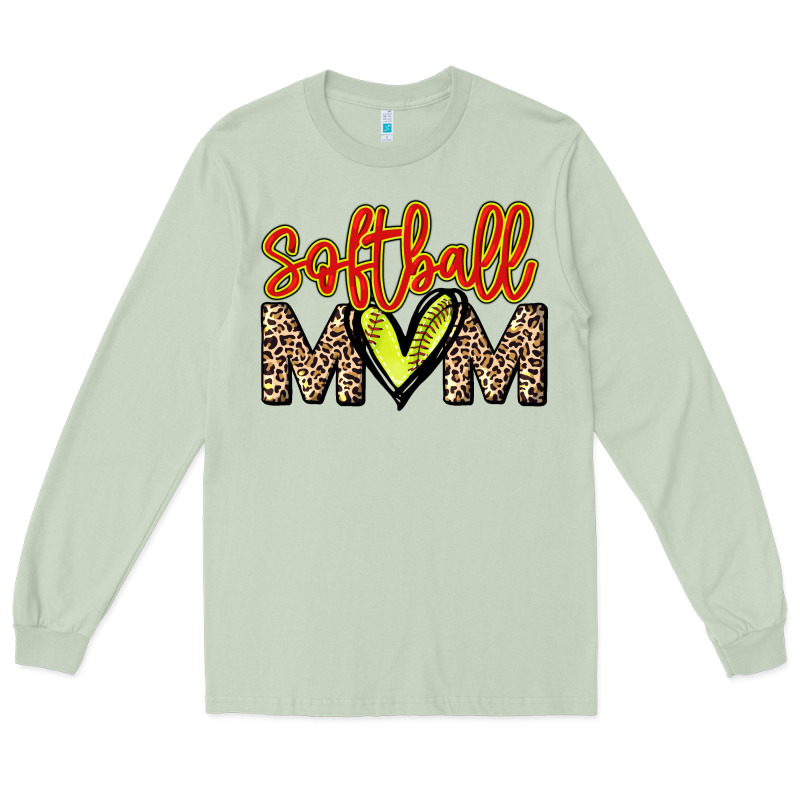 Softball Mom Long Sleeve Tee by HowdyJamesFarm | Teevron