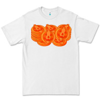 White halloween pumpkin cookies t shirt Premium Tee - minhPixels
