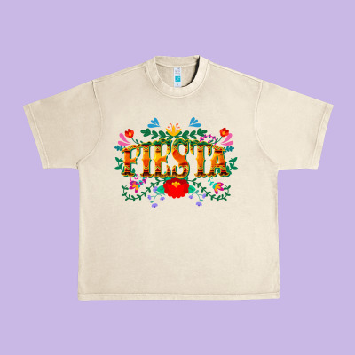 Fiesta Cinco De Mayo Urban Heavy Tee Designed By Cowgirlartshop