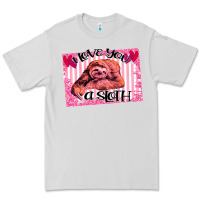 Dove Grey Valentine Sloth Premium Tee - Bettercallsaul