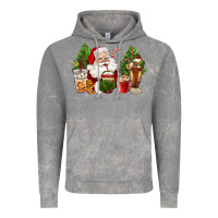 Cloud Rock santa coffee cups christmas Vintage Hoodie - CowGirlArtShop