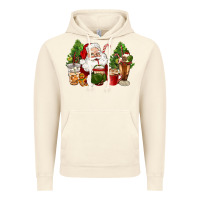 Vintage Artic santa coffee cups christmas Vintage Hoodie - CowGirlArtShop