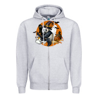 Panda Hallowen Zipper Hoodie | Teevron