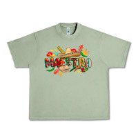 Oil Green cinco de mayo maestra Urban Heavy Tee - CowGirlArtShop
