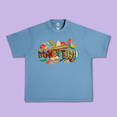 Cinco De Mayo Maestra Urban Heavy Tee Designed By Cowgirlartshop