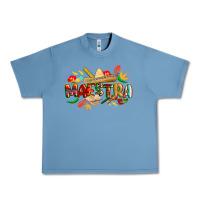 Pebble Blue cinco de mayo maestra Urban Heavy Tee - CowGirlArtShop