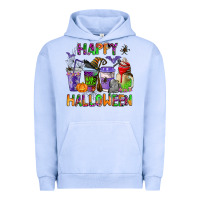 Happy Halloween Coffee Cups Urban Hoodie | Teevron