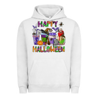 Pigment Lunar Rock happy halloween coffee cups Urban Hoodie - AdoDesignShop